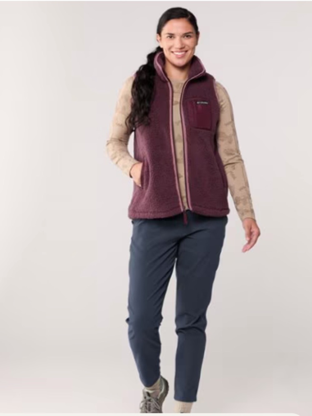Mountain Hardwear Women's Slate-Blue Performance Leggings